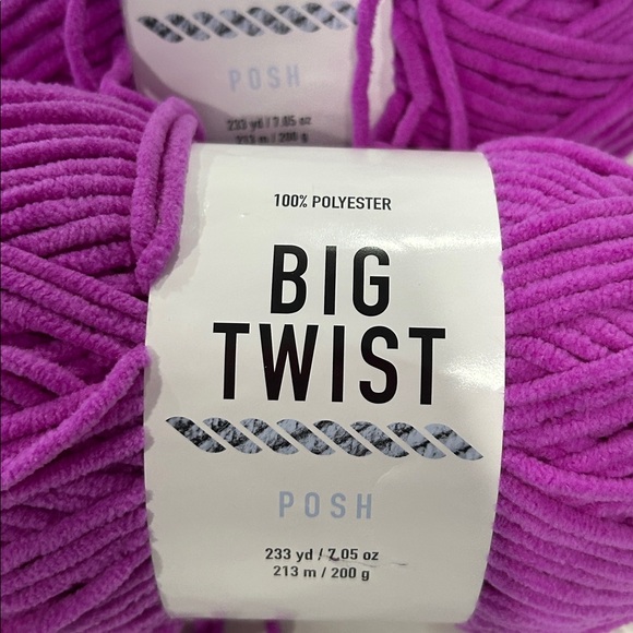 Big twist posh smoothie bowl Yarn 2 skeins - Picture 2 of 6